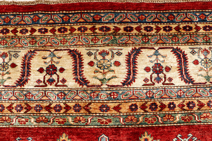 Firebrick Kazak 8' 11 x 12' 3 - No. 68071 - ALRUG Rug Store