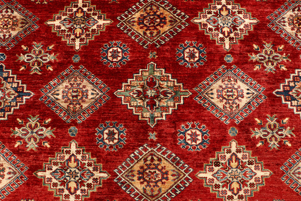 Firebrick Kazak 8' 11 x 12' 3 - No. 68071 - ALRUG Rug Store