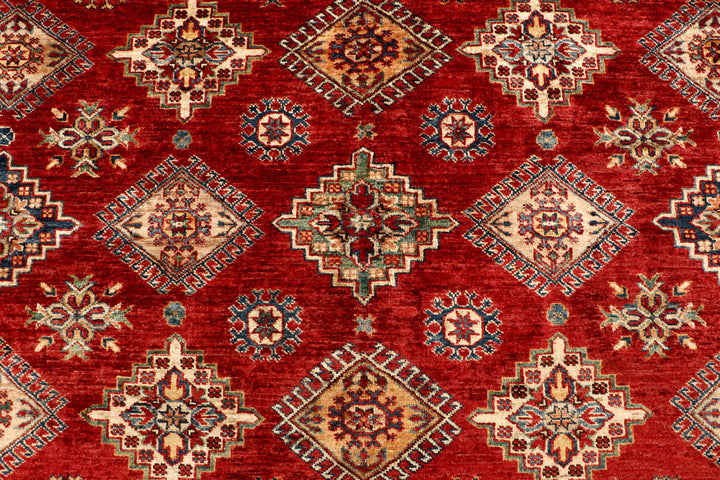 Firebrick Kazak 8' 11 x 12' 3 - No. 68071 - ALRUG Rug Store