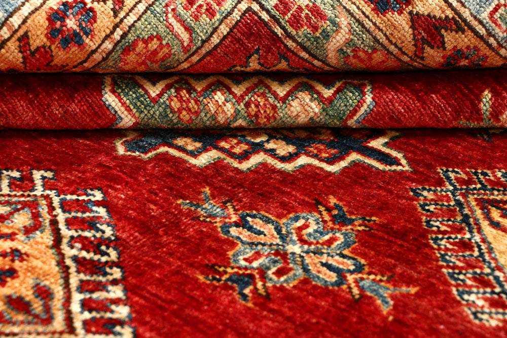 Firebrick Kazak 8' 11 x 12' 3 - No. 68071 - ALRUG Rug Store