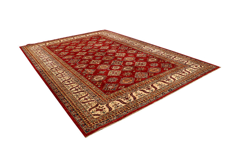 Firebrick Kazak 8' 11 x 12' 3 - No. 68071 - ALRUG Rug Store