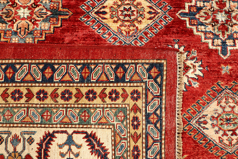 Firebrick Kazak 8' 11 x 12' 3 - No. 68071 - ALRUG Rug Store