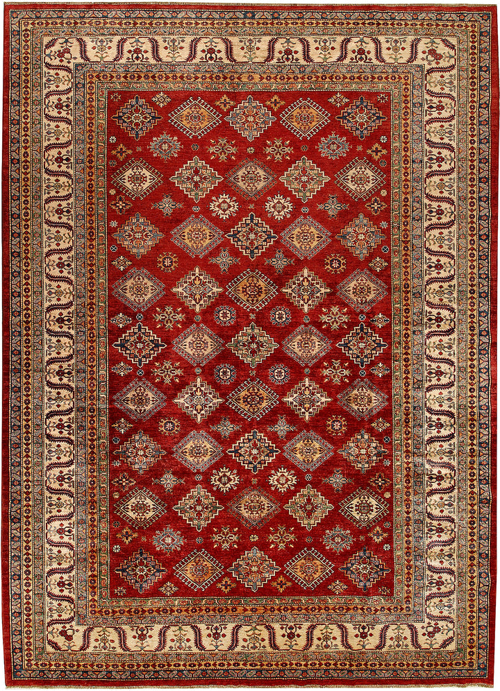 Firebrick Kazak 8' 11 x 12' 3 - No. 68071 - ALRUG Rug Store