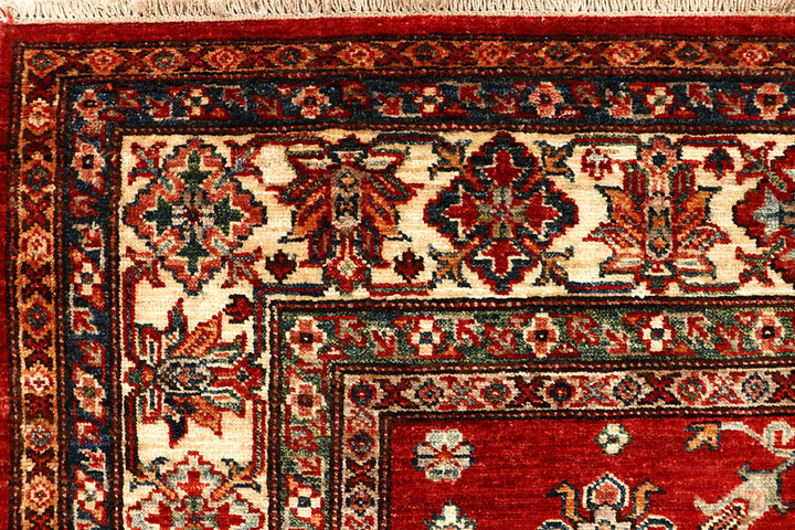 Firebrick Kazak 5'  x" 6'  11" - No. QA15984