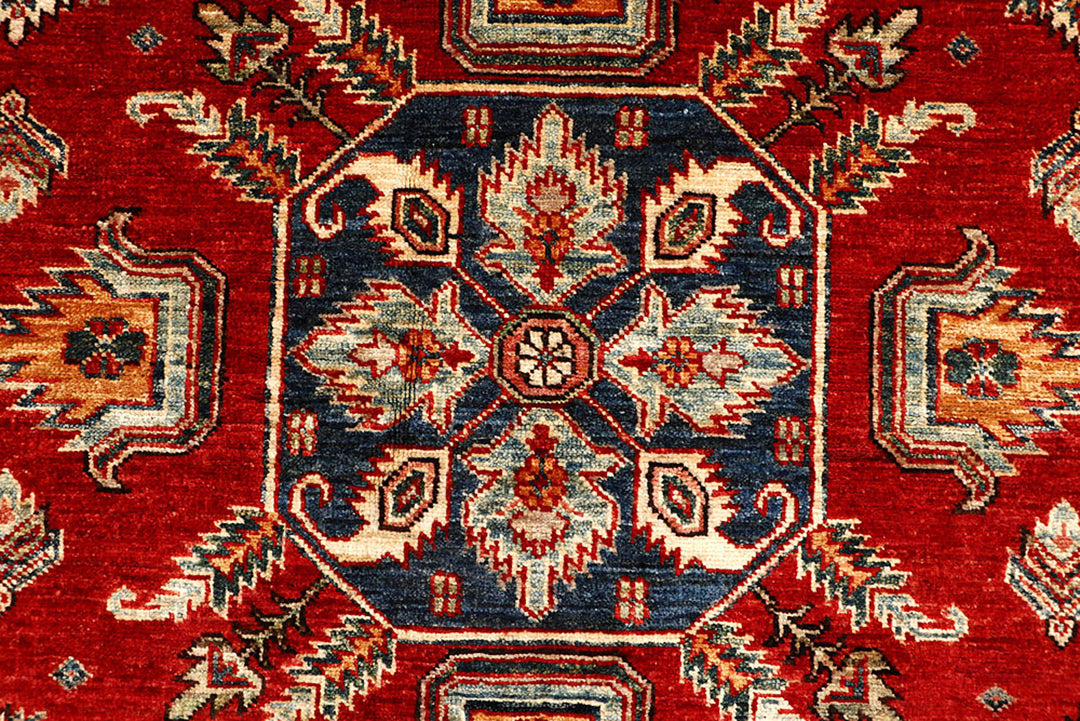 Firebrick Kazak 5'  x" 6'  11" - No. QA15984