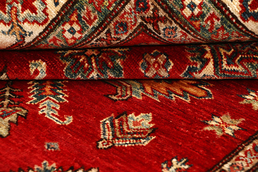 Firebrick Kazak 5'  x" 6'  11" - No. QA15984