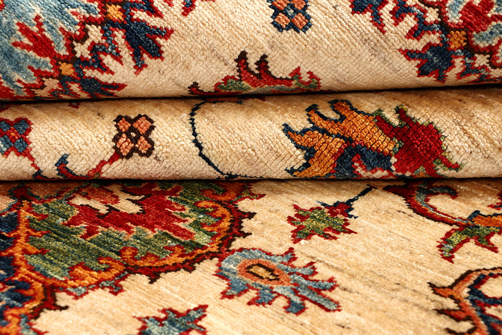 Bisque Kazak 5' 8 x 7' 11 - No. 68073 - ALRUG Rug Store