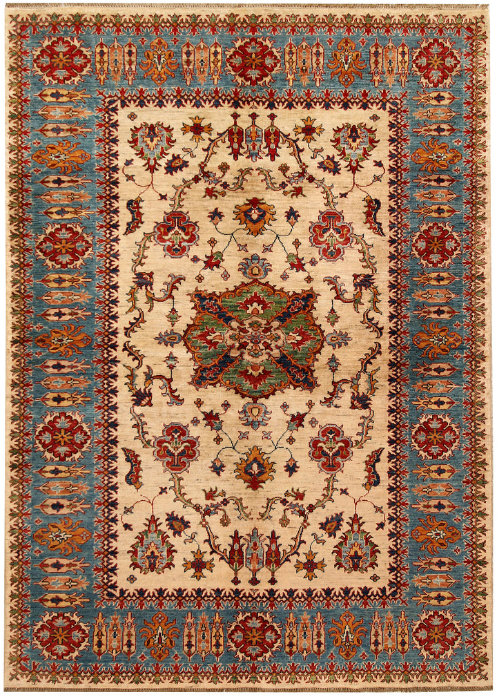 Bisque Kazak 5' 8 x 7' 11 - No. 68073 - ALRUG Rug Store