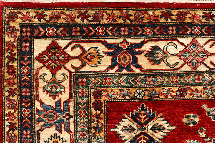 Firebrick Kazak 5' 8 x 8' 6 - No. 68074 - ALRUG Rug Store
