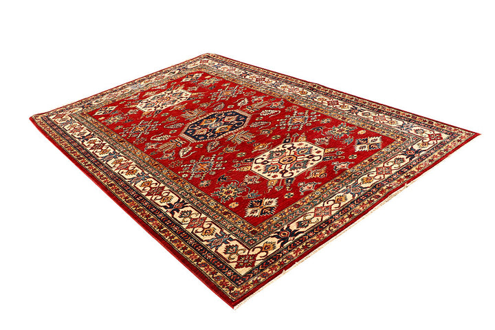 Firebrick Kazak 5' 8 x 8' 6 - No. 68074 - ALRUG Rug Store