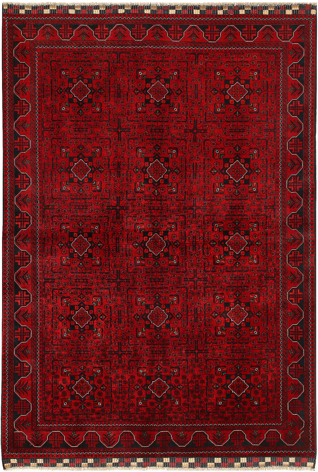 Dark Red Khal Mohammadi 5' 5 x 7' 10 - No. 68075 - ALRUG Rug Store