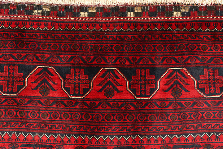Dark Red Khal Mohammadi 5' 5 x 7' 10 - No. 68076 - ALRUG Rug Store