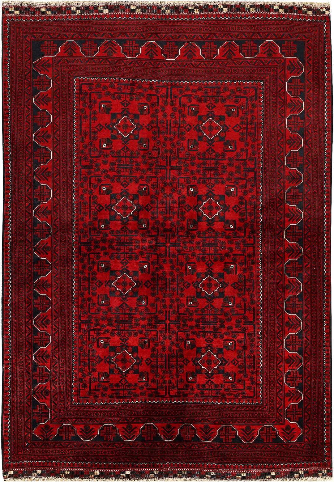 Dark Red Khal Mohammadi 5' 5 x 7' 10 - No. 68076 - ALRUG Rug Store