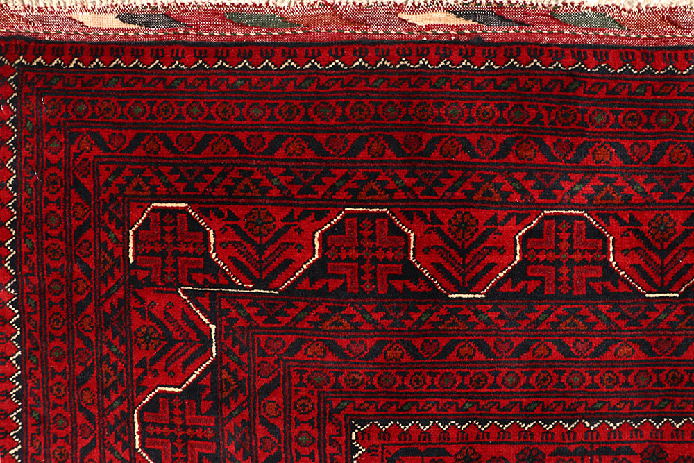 Dark Red Khal Mohammadi 5' 6 x 7' 7 - No. 68077 - ALRUG Rug Store