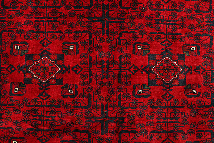 Dark Red Khal Mohammadi 5' 6 x 7' 7 - No. 68077 - ALRUG Rug Store