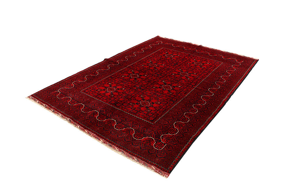 Dark Red Khal Mohammadi 5' 6 x 7' 7 - No. 68077 - ALRUG Rug Store