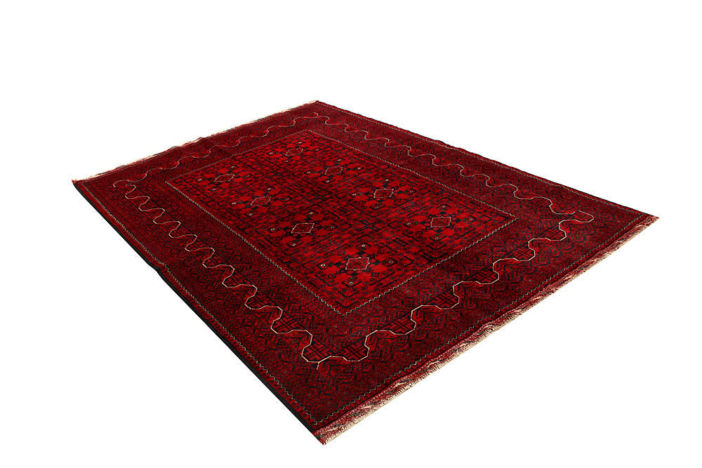 Dark Red Khal Mohammadi 5' 6 x 7' 7 - No. 68077 - ALRUG Rug Store