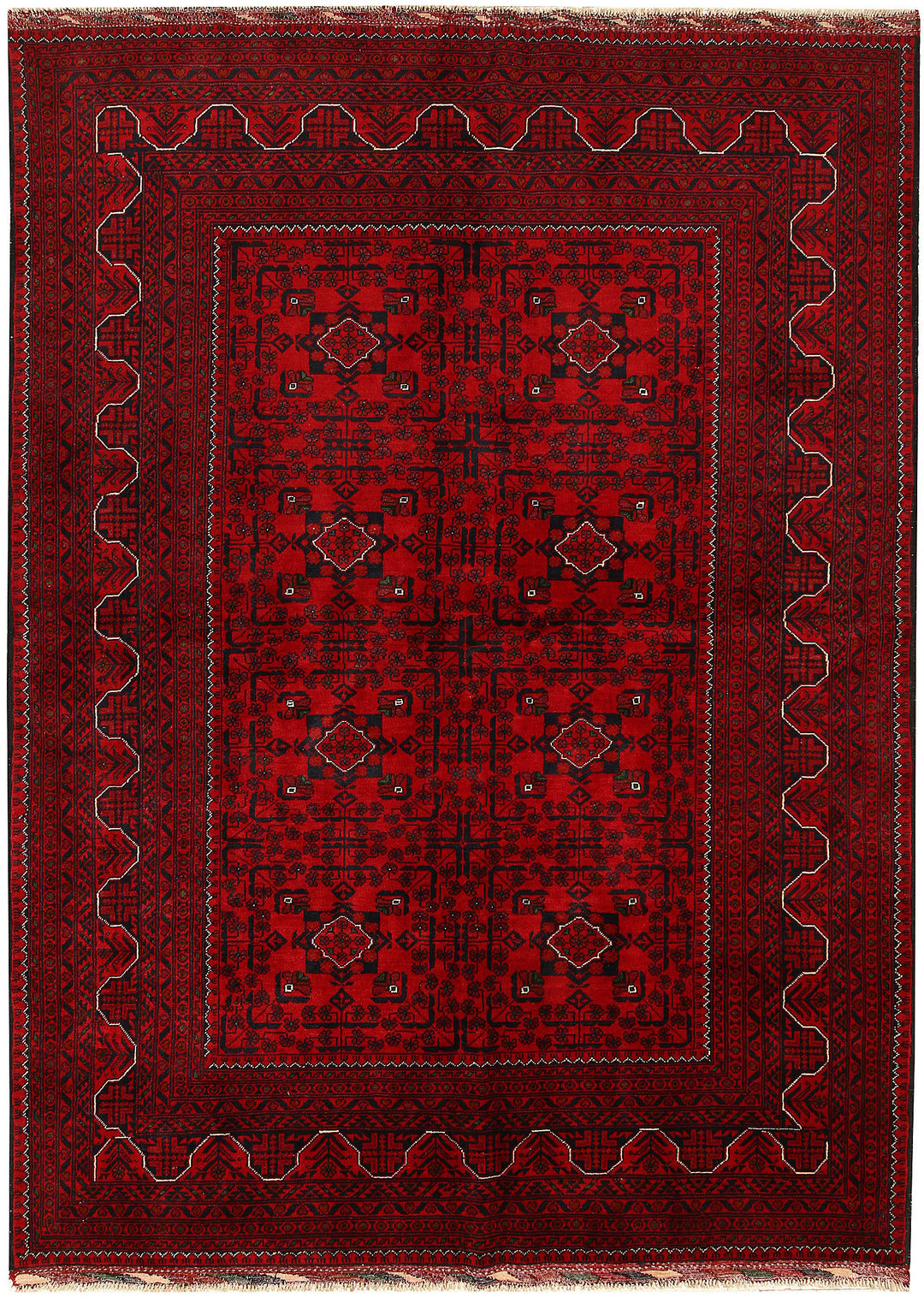 Dark Red Khal Mohammadi 5' 6 x 7' 7 - No. 68077 - ALRUG Rug Store