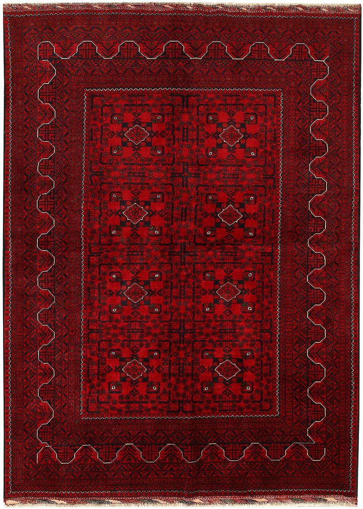 Dark Red Khal Mohammadi 5' 6 x 7' 7 - No. 68077 - ALRUG Rug Store