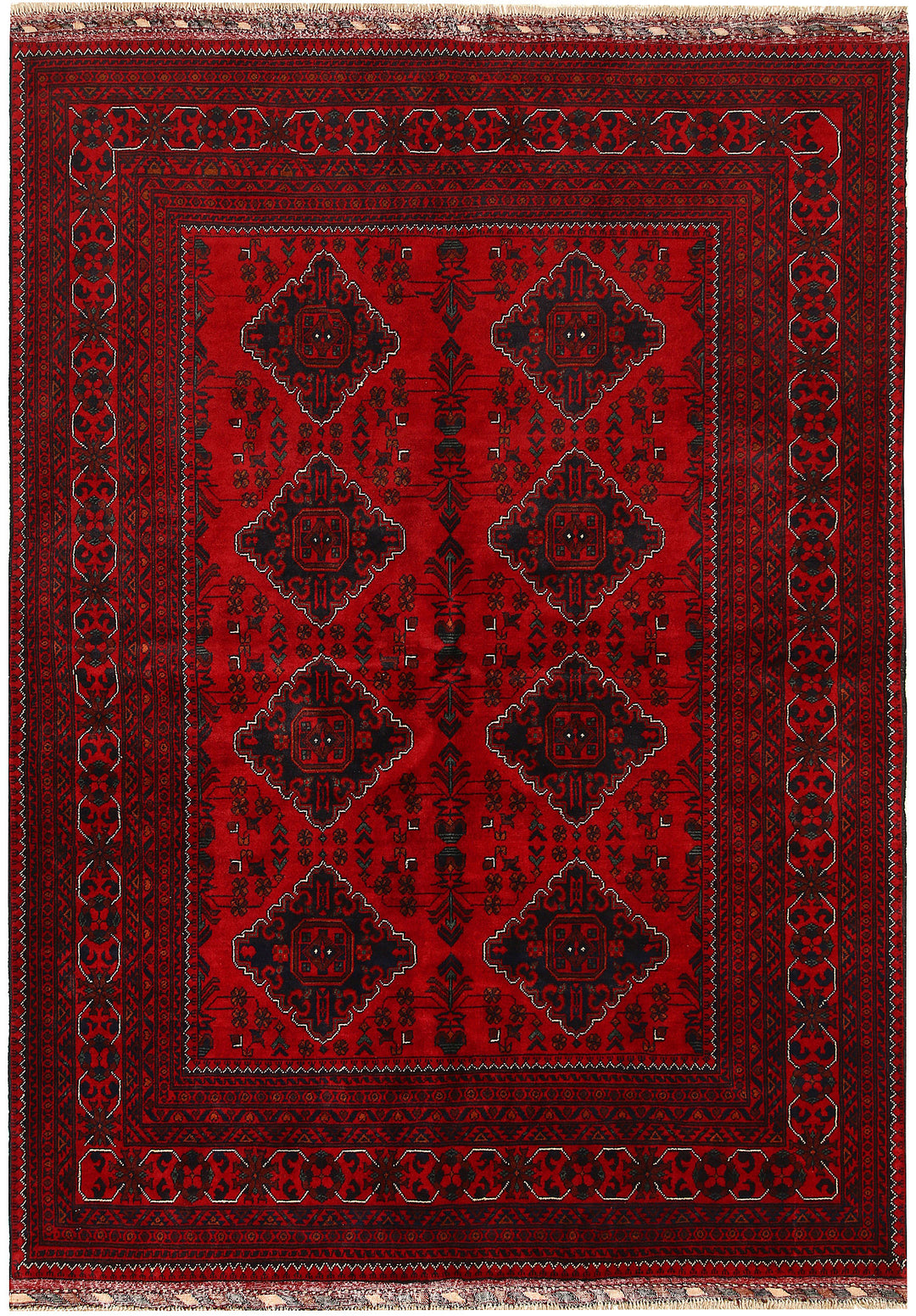 Dark Red Khal Mohammadi 5' 6 x 7' 8 - No. 68078 - ALRUG Rug Store