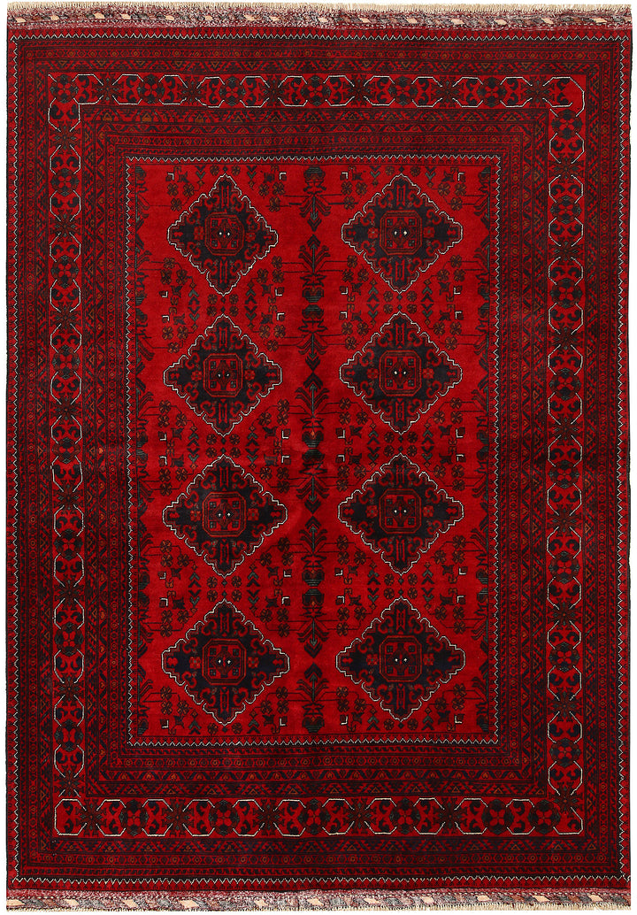 Dark Red Khal Mohammadi 5' 6 x 7' 8 - No. 68078 - ALRUG Rug Store
