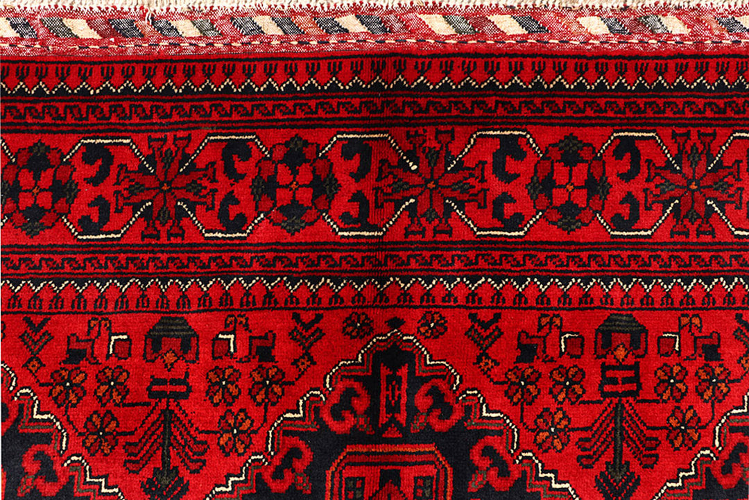 Dark Red Khal Mohammadi 5'  6" x 7'  10" - No. QA66826