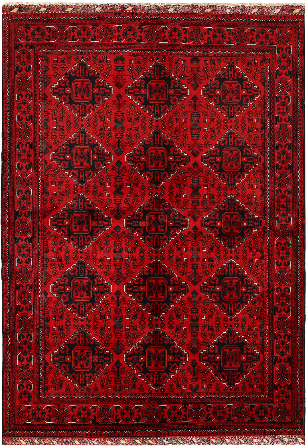 Dark Red Khal Mohammadi 5' 6 x 7' 10 - No. 68079 - ALRUG Rug Store
