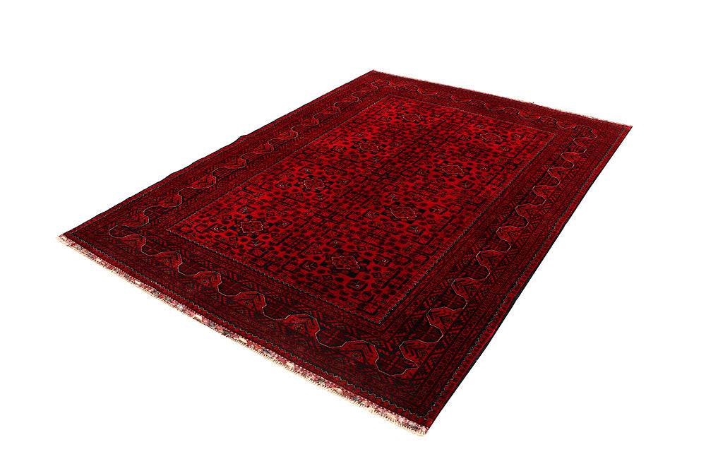 Dark Red Khal Mohammadi 5' 6 x 7' 8 - No. 68080 - ALRUG Rug Store