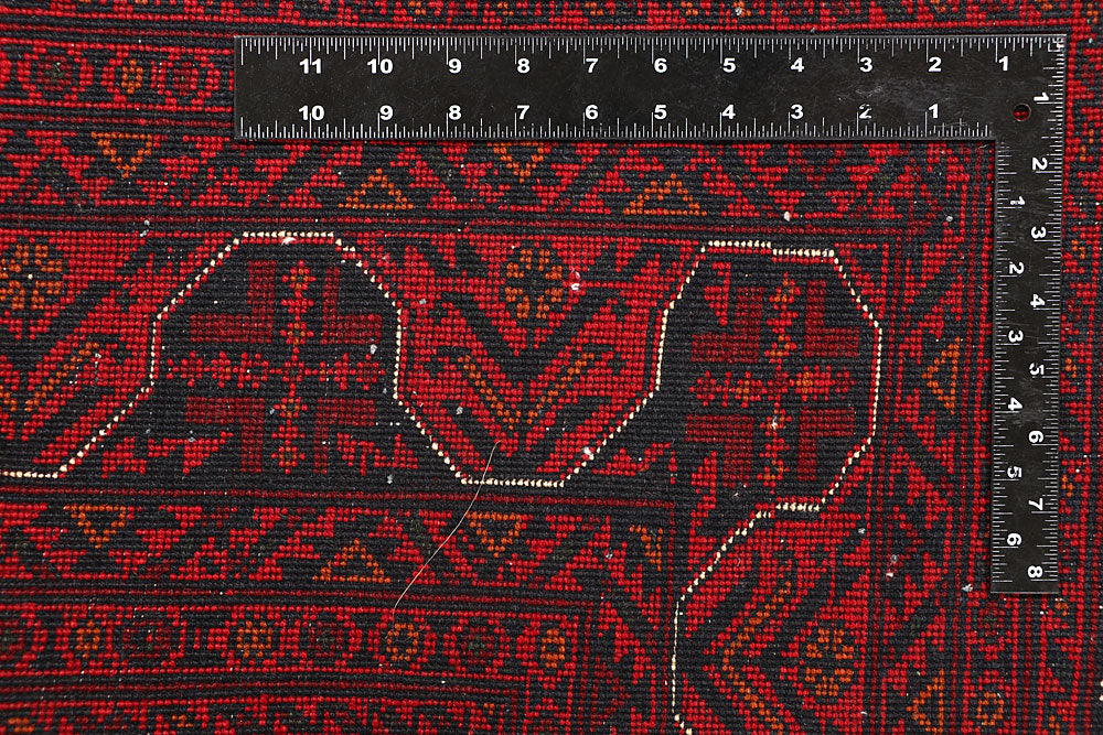Dark Red Khal Mohammadi 5' 6 x 7' 8 - No. 68080 - ALRUG Rug Store