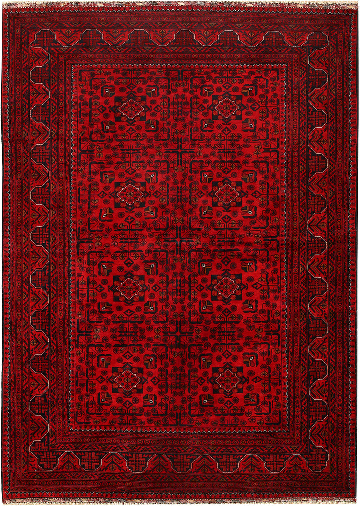 Dark Red Khal Mohammadi 5' 6 x 7' 8 - No. 68080 - ALRUG Rug Store
