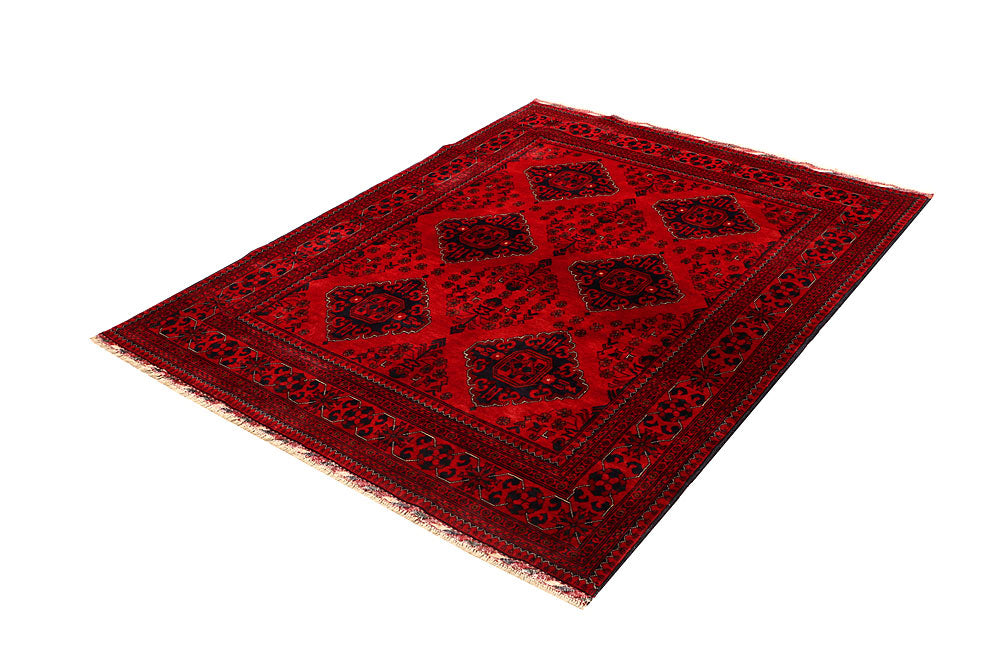 Dark Red Khal Mohammadi 4' 10 x 6' 4 - No. 68081 - ALRUG Rug Store