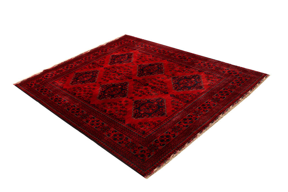 Dark Red Khal Mohammadi 4' 10 x 6' 4 - No. 68081 - ALRUG Rug Store