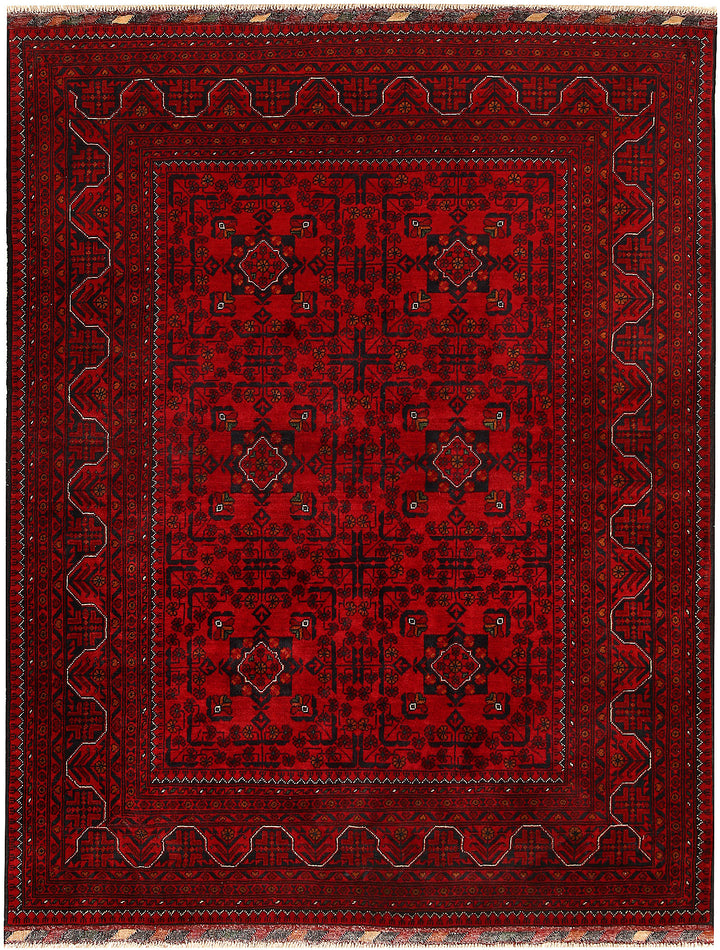 Dark Red Khal Mohammadi 4' 11 x 6' 5 - No. 68083 - ALRUG Rug Store