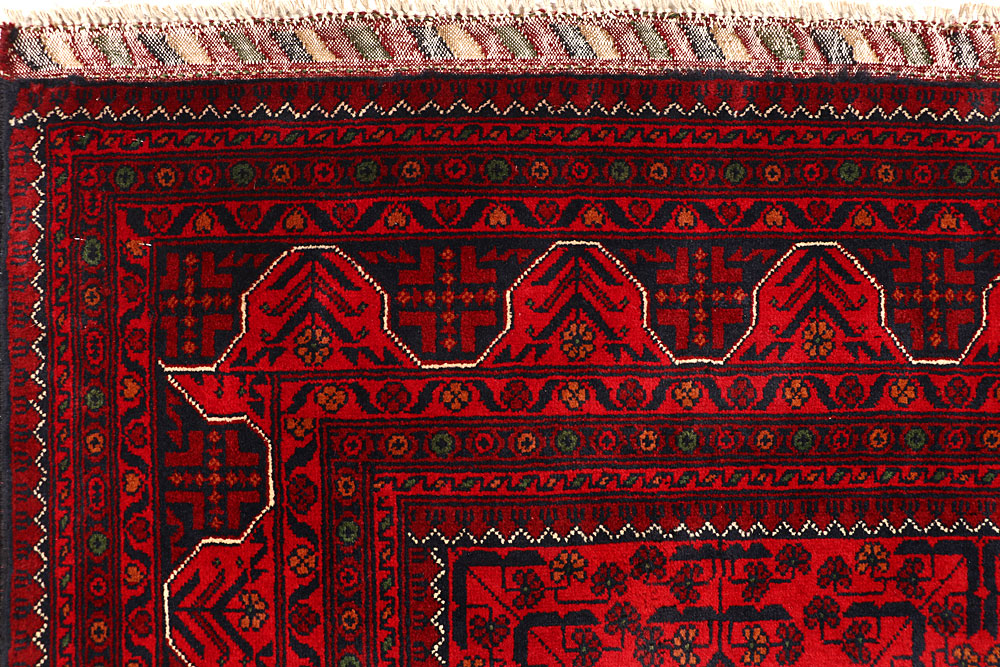 Dark Red Khal Mohammadi 4' 8 x 6' 5 - No. 68086 - ALRUG Rug Store