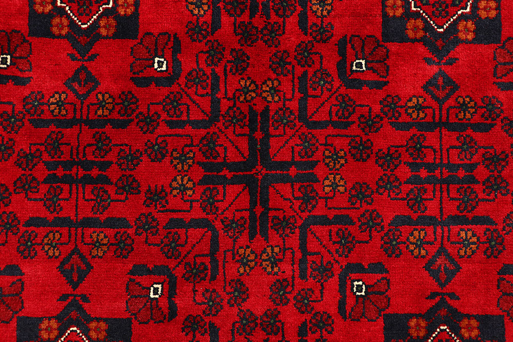 Dark Red Khal Mohammadi 4' 8 x 6' 5 - No. 68086 - ALRUG Rug Store