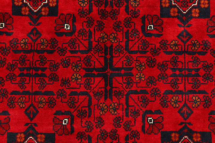 Dark Red Khal Mohammadi 4' 8 x 6' 5 - No. 68086 - ALRUG Rug Store