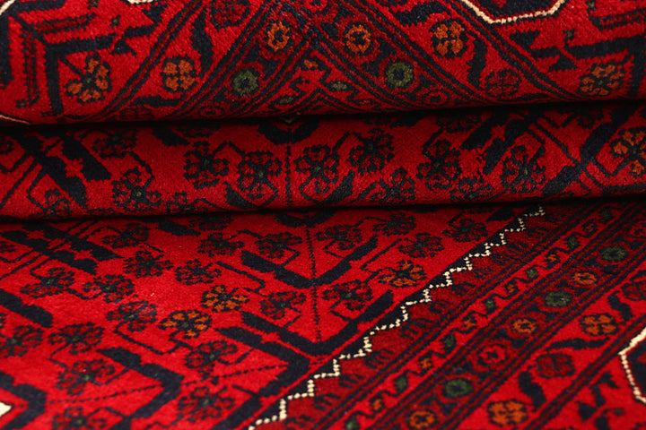 Dark Red Khal Mohammadi 4' 8 x 6' 5 - No. 68086 - ALRUG Rug Store