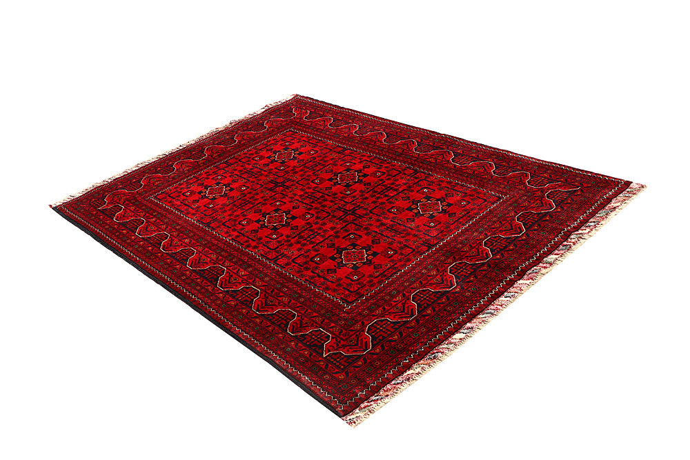 Dark Red Khal Mohammadi 4' 8 x 6' 5 - No. 68086 - ALRUG Rug Store