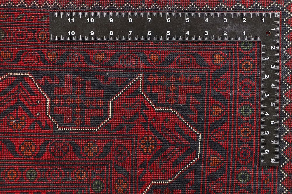 Dark Red Khal Mohammadi 4' 8 x 6' 5 - No. 68086 - ALRUG Rug Store