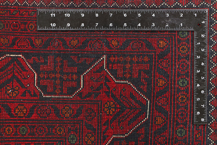 Dark Red Khal Mohammadi 4' 8 x 6' 5 - No. 68086 - ALRUG Rug Store