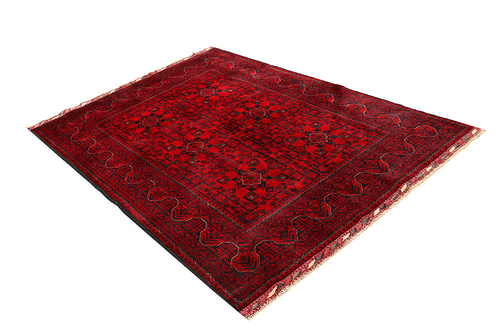 Dark Red Khal Mohammadi 4' 9 x 6' 7 - No. 68087 - ALRUG Rug Store