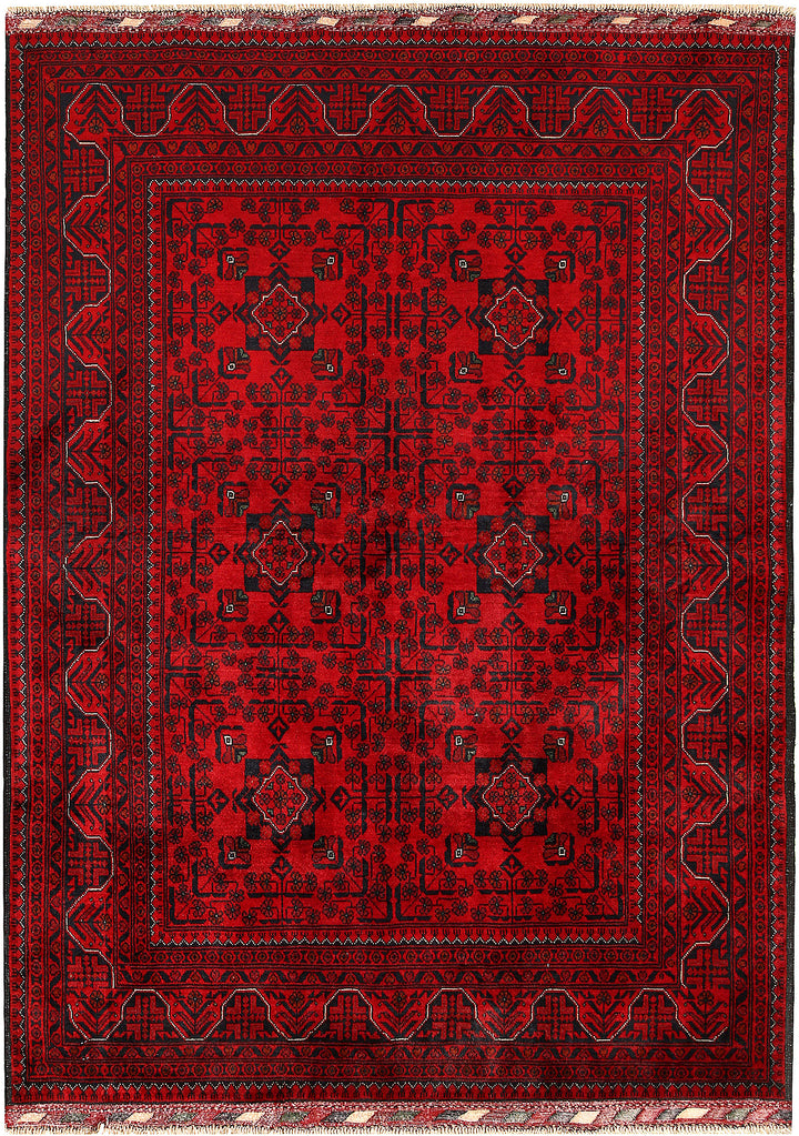 Dark Red Khal Mohammadi 4' 9 x 6' 7 - No. 68087 - ALRUG Rug Store