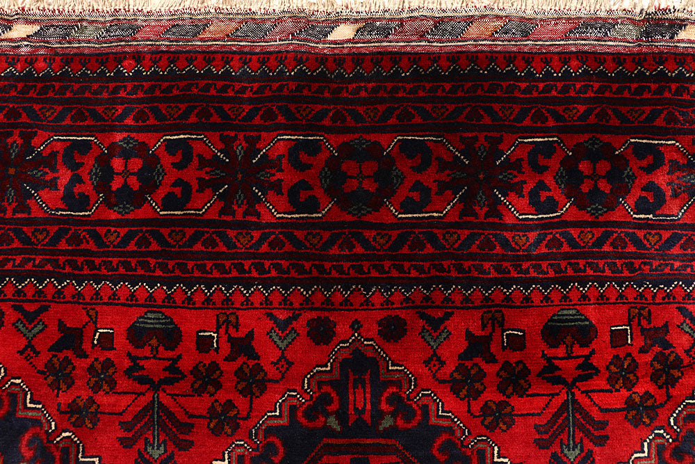 Dark Red Khal Mohammadi 6' 7 x 9' 8 - No. 68088 - ALRUG Rug Store