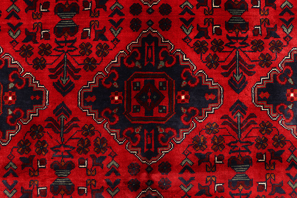 Dark Red Khal Mohammadi 6' 7 x 9' 8 - No. 68088 - ALRUG Rug Store