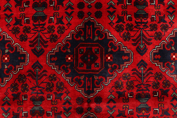 Dark Red Khal Mohammadi 6' 7 x 9' 8 - No. 68088 - ALRUG Rug Store