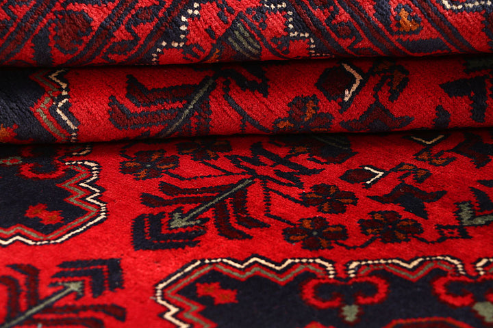 Dark Red Khal Mohammadi 6' 7 x 9' 8 - No. 68088 - ALRUG Rug Store