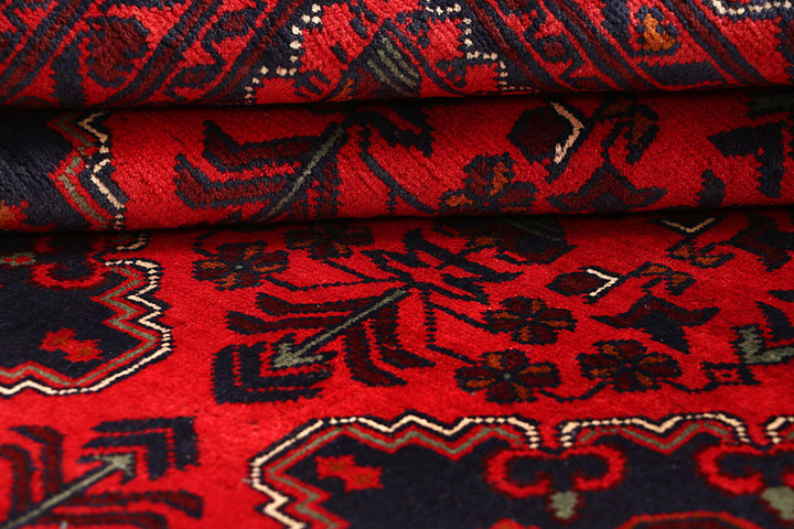 Dark Red Khal Mohammadi 6'  7" x 9'  8" - No. QA79924