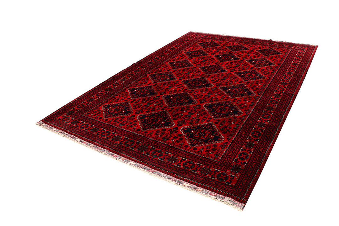 Dark Red Khal Mohammadi 6'  7" x 9'  8" - No. QA79924