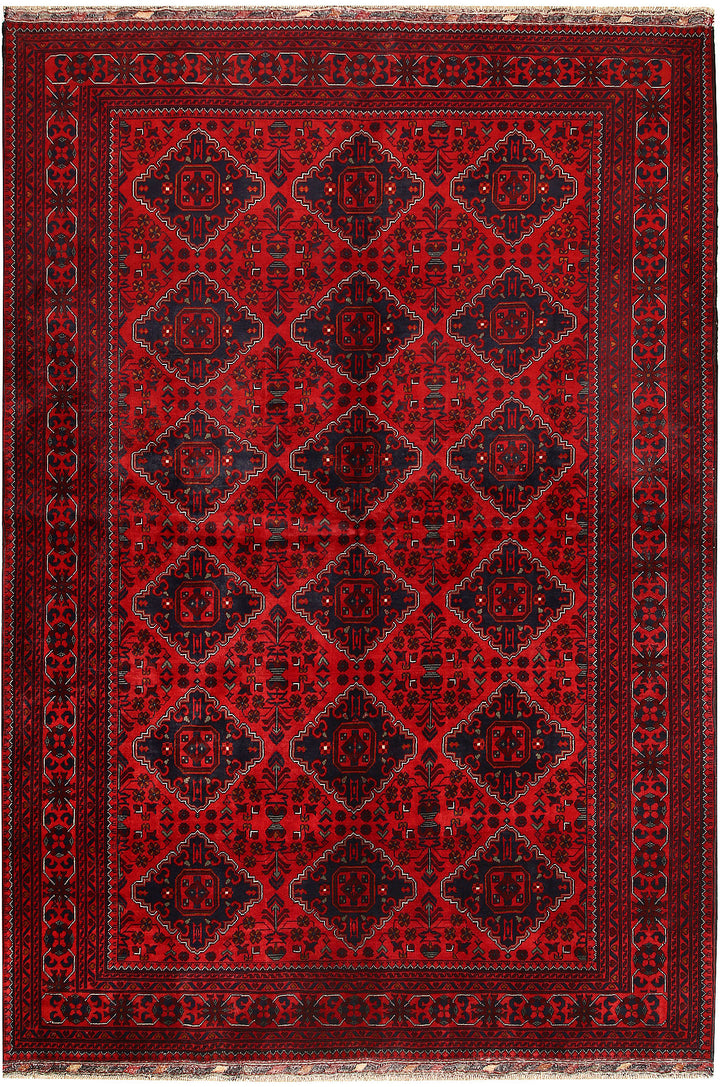 Dark Red Khal Mohammadi 6'  7" x 9'  8" - No. QA79924