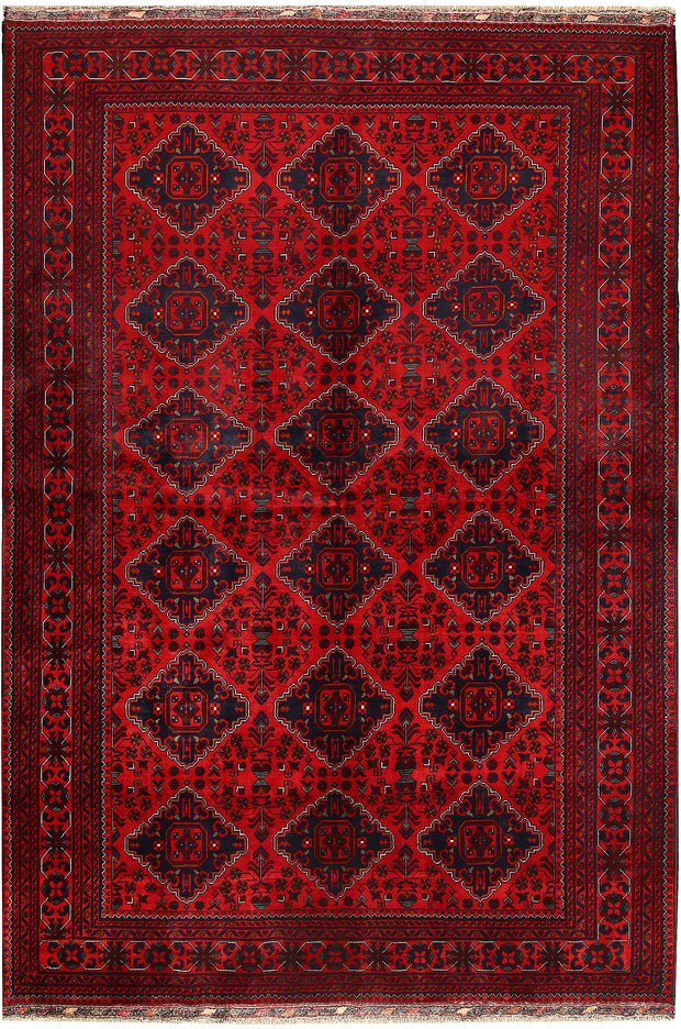 Dark Red Khal Mohammadi 6' 7 x 9' 8 - No. 68088 - ALRUG Rug Store